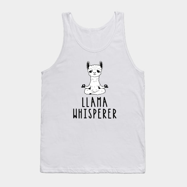 Llama Whisperer Tank Top by mstory